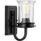 Progress Lighting Winslett Collection Black One-Light Bath P300272-031 - alternate 1